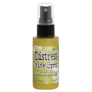 Picture of Tim Holtz Distress Oxide Spray | Υβριδικό Μελάνι Οξείδωσης σε Σπρέι για Mixed Media - Crushed Olive