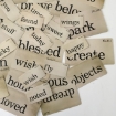 Picture of Tim Holtz Idea-Ology Double-Sided Flashcards -  Vintage Κάρτες με Τίτλους, 45 τεμ.