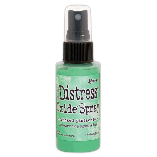 Picture of Tim Holtz Distress Oxide Spray | Υβριδικό Μελάνι Οξείδωσης σε Σπρέι για Mixed Media - Cracked Pistachio