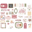 Picture of Echo Park Cardstock Ephemera | Διακοσμητικά Εφήμερα Special Delivery Baby Girl Icons, 34τεμ.