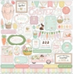 Picture of Carta Bella Συλλογή Χαρτιών Scrapbooking Διπλής Όψης 12"X12" - Here Comes Easter