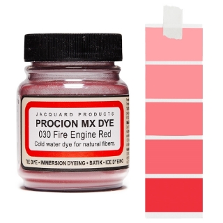 Picture of Jacquard Procion MX Fiber Reactive Cold Water Dye | Βαφή Υφάσματος με Κρύο Νερό – Fire Engine Red