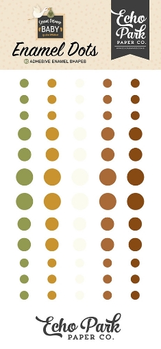 Picture of Echo Park Enamel Dots | Αυτοκόλλητες Πέρλες Special Delivery Baby, 60τεμ.