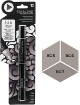 Picture of Spectrum Noir Triblend Markers Μαρκαδόρος Οινοπνεύματος 3 σε 1 - Brown Grey Shade (BG5 BG6 BG7)