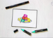Picture of Spectrum Noir Triblend Markers Μαρκαδόρος Οινοπνεύματος 3 σε 1 - Bright Pink Blend (BP1 BP2 BP3)