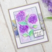 Picture of Crafter's Companion Διάφανες Σφραγίδες - Nature's Garden - Hydrangea, 9τεμ.