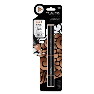 Picture of Spectrum Noir Triblend Markers Μαρκαδόρος Οινοπνεύματος 3 σε 1 - Earth Brown Blend  (EB1 EB2 EB3)