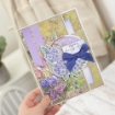 Picture of Crafter’s Companion Nature’s Garden Hydrangea Handwritten Letter | 2D Embossing Folder