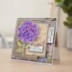 Picture of Crafter’s Companion Nature’s Garden Hydrangea | Διάφανες Σφραγίδες Sentiments 9 τεμ.