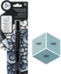 Picture of Spectrum Noir Triblend Markers Μαρκαδόρος Οινοπνεύματος  3 σε 1 - Vintage Blue Blend (VB1 VB2 VB3)
