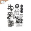 Picture of Elizabeth Craft Designs Journal Elements Διάφανες Σφραγίδες - Plusses and More, 9τεμ.