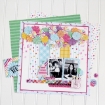 Picture of Echo Park Συλλογή Χαρτιών Scrapbooking Διπλής Όψης 12"X12" - Make A Wish Birthday Girl