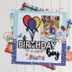 Picture of Echo Park Συλλογή Χαρτιών Scrapbooking Διπλής Όψης 12” x 12” | Make A Wish Birthday Boy