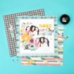 Picture of American Crafts Puffy Αυτοκόλλητα -  April & Ivy, Alpha Gold Foil, 133τεμ.