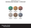Picture of Spectrum Noir Triblend Markers Μαρκαδόρος Οινοπνεύματος 3 Σε 1 - Woodland Shades Σετ, 6 τεμ