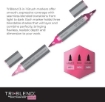 Picture of Spectrum Noir Triblend Brush Μαρκαδόρος Οινοπνεύματος 3 σε 1 - Hydrangea Blend (HB1 HB2 HB3)