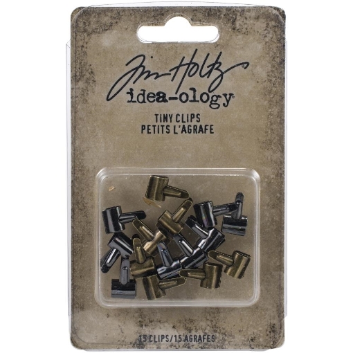 Picture of Tim Holtz Idea-Ology Μεταλλικά Κλιπς - Tiny Clips, 15τεμ.