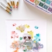 Picture of Pinkfresh Studio Faux Leather Ink Cube Holder Zipper Box - Κασετίνα Αποθήκευσης για Μελάνια
