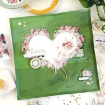 Picture of Pinkfresh Studio Foiled Washi Tape Διακοσμητική Ταινία 4" x 10m - Artistic Magnolias