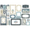 Picture of Graphic 45 Chipboard Tags & Frames - The Beach Is Calling, 30pcs