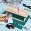 Picture of Scraps n Pieces Wood Bookbinding Punching Cradle- Ξύλινος οδηγός για Τρύπημα Σελίδων για Βιβλιοδεσία