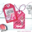 Picture of Heffy Doodle Tag Shaker Dies | Μεταλλικές Μήτρες Κοπής για Shaker Tags & 3D Φιόγκο, 9τεμ.