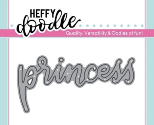 Picture of Heffy Doodle Metal Die Μεταλλική Μήτρα Κοπής - Princess
