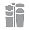 Picture of Spellbinders Etched Μήτρες Κοπής - Coffee Or Tea, 8pcs