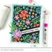 Picture of My Favorite Things Smart Mask Στένσιλ 4.5"X6" - Diagonal High/Low Strip 
