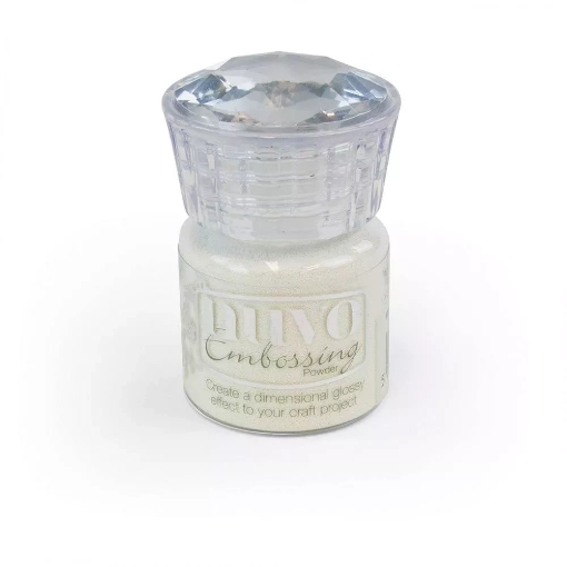 Picture of Nuvo Embossing Powder Σκόνη Θερμοανάγλυφης Αποτύπωσης - Glacier White, 20g 
