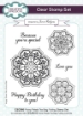 Picture of Creative Expressions Clear Stamps A5 - Tea Bag Folding, Pointy Petals, 6pcs
