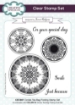 Picture of Creative Expressions Διάφανες Σφραγίδες A5 - Tea Bag Folding, Circles, 6τεμ.