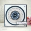 Picture of Creative Expressions Διάφανες Σφραγίδες A5 - Tea Bag Folding, Circles, 6τεμ.