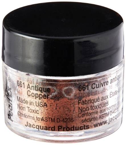 Picture of 🪄 Jacquard PearlEx Powdered Pigment 3g - Antique Copper – Mica Χρωστική σε Σκόνη σε Παλαιωμένο Μεταλλικό Κόκκινο–Χάλκινο Φινίρισμα