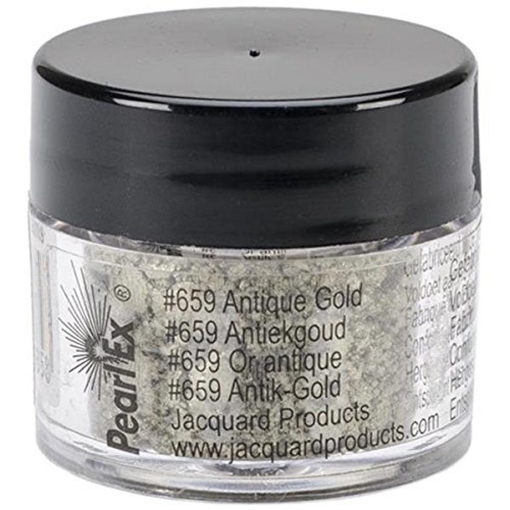 Picture of Jacquard Pearl Ex Powdered Pigment 3g - Antique Gold