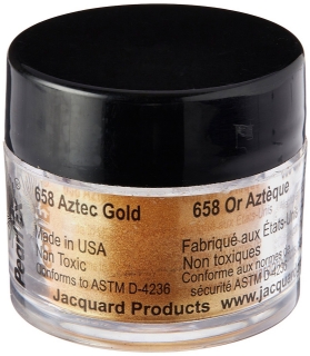 Picture of 🪄 Jacquard PearlEx Powdered Pigment 3g - Aztec Gold – Mica Χρωστική σε Σκόνη σε Πλούσιο Μεταλλικό Παλαιωμένο Χρυσό Φινίρισμα