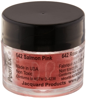 Picture of 🪄 Jacquard PearlEx Powdered Pigment 3g - Salmon Pink – Mica Χρωστική σε Σκόνη σε Ροζ Σομόν Μεταλλικό Φινίρισμα