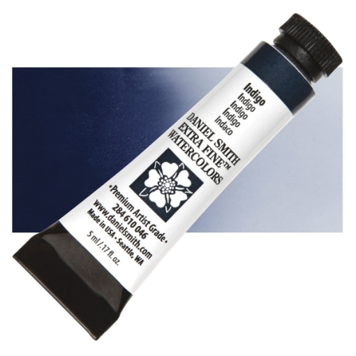 Picture of Daniel Smith Extra Fine Tubes Χρώμα Ακουαρέλας Σωληνάριο - Indigo