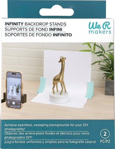Picture of We R Makers ShotBox Infinity Backdrop Stands - Βάσεις Στήριξης Υποβάθρου ShotBox για Φωτογράφιση Αντικειμένων