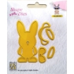 Picture of Nellie Snellen Shape Build-Up Dies Μήτρες Κοπής - Easter Macho Hare, 4τεμ.