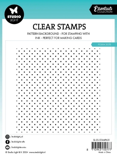 Picture of Studio Light Essentials Διάφανη Σφραγίδα - Polka Dots