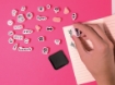 Picture of Aladine Bullet Journal Foam Stamps - Autumn, 50pcs