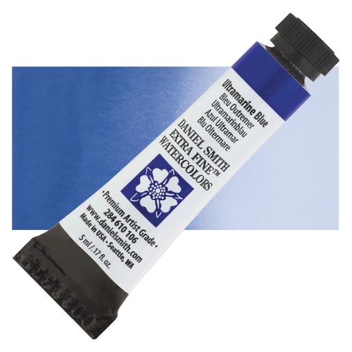 Picture of Daniel Smith Extra Fine Tubes Χρώμα Ακουαρέλας Σωληνάριο - Ultramarine Blue