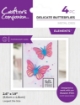 Picture of Crafter's Companion Μεταλλικές Μήτρες Κοπής -  Fantasy Film, Delicate Butterflies, 4τεμ.