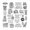 Picture of Crafter's Companion Διάφανες Σφραγίδες - Pets Rule, Top Dog, 24τεμ.