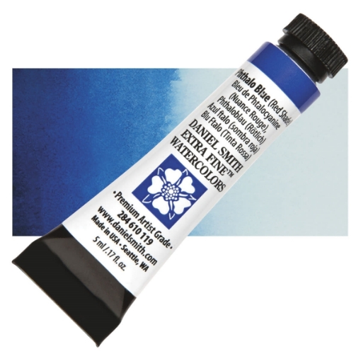 Picture of Daniel Smith Extra Fine Tubes Χρώμα Ακουαρέλας Σωληνάριο - Phthalo Blue (Red Shade)