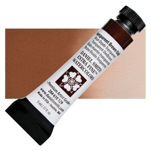 Picture of Daniel Smith Extra Fine Tubes Χρώμα Ακουαρέλας Σωληνάριο - Transparent Brown Oxide