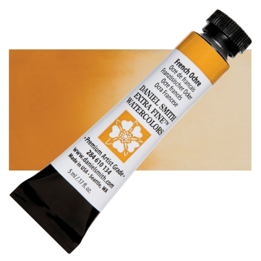 Picture of Daniel Smith Extra Fine Tubes Χρώμα Ακουαρέλας Σωληνάριο - French Ochre