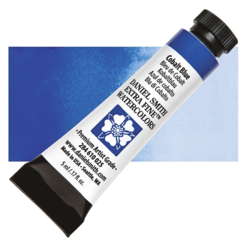 Picture of Daniel Smith Extra Fine Tubes Χρώμα Ακουαρέλας Σωληνάριο - Cobalt Blue