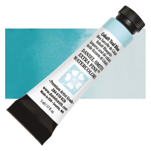 Picture of Daniel Smith Extra Fine Tubes Χρώμα Ακουαρέλας Σωληνάριο - Cobalt Teal Blue